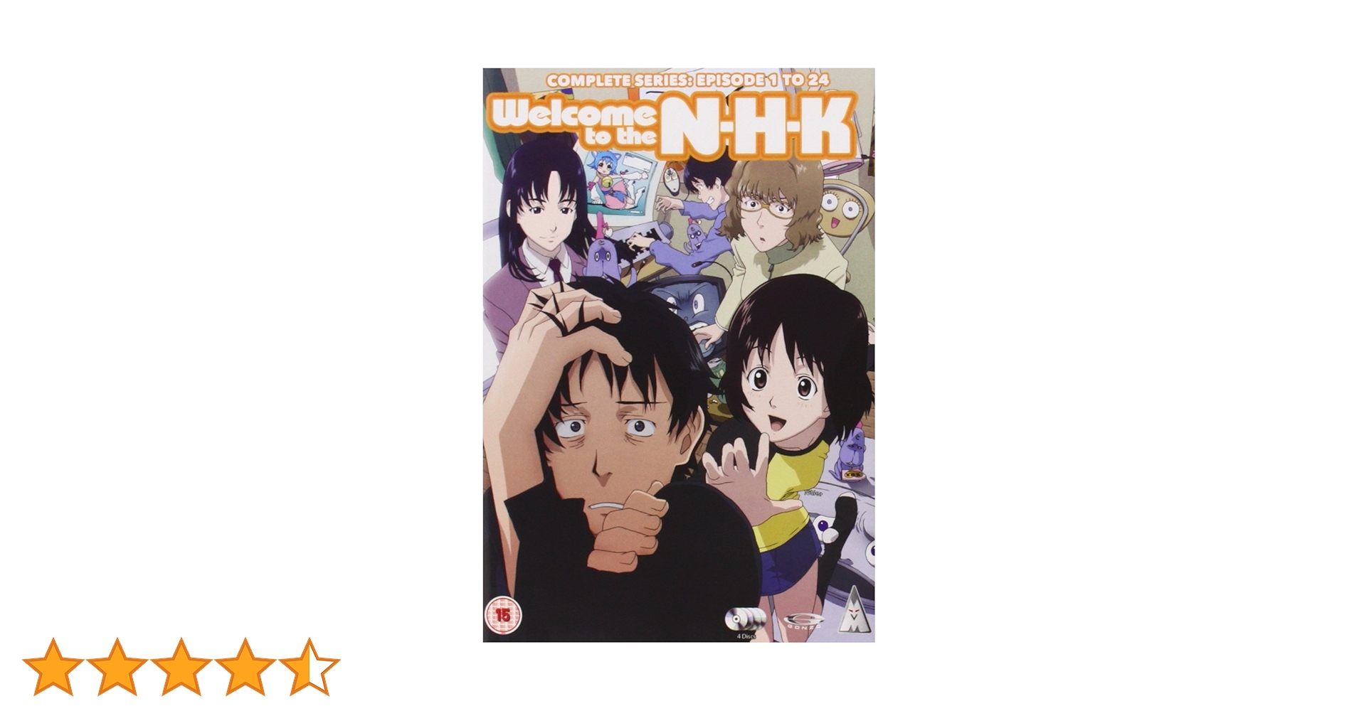 Amazon.co.jp: NHKにようこそ! コンプリート DVD-BOX (全24話, 600分